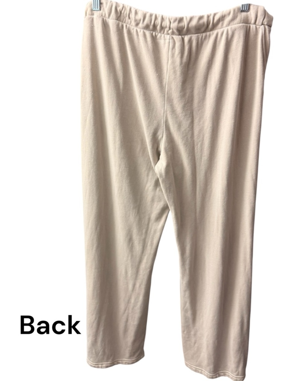 Universal Thread Beige Drawstring Wide-Leg Lounge Pants - Picture 6 of 9